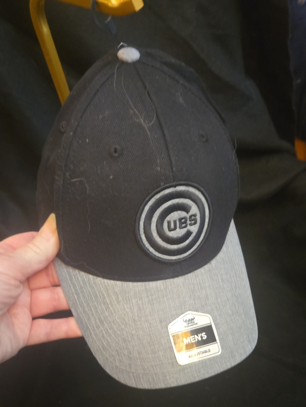 Genuine Merchandise Black & Gray Baseball Cap NWT